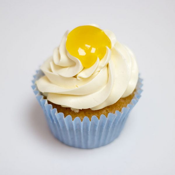 gluten free lemon cupcake