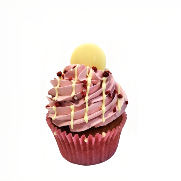 Raspberry Ripple Cupcake