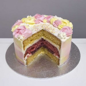 raspberry and lemon cake