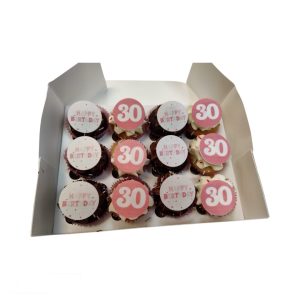 12 Mini Image topper Cupcakes - Image 2