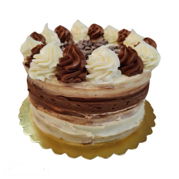 Vegan Vanilla Chocolate Cake