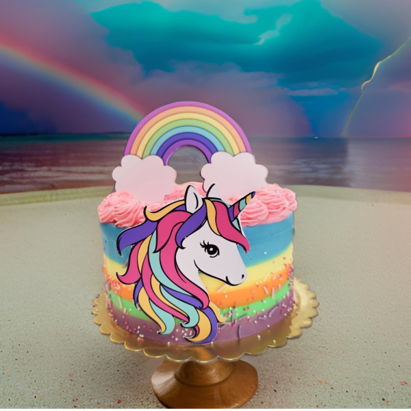 Rainbow and Unicorn Design 1