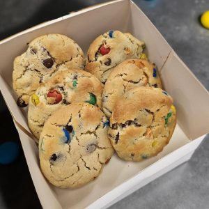 Chocolate M&Ms Cookies