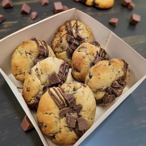 Dairy Milk Chunk Cookies
