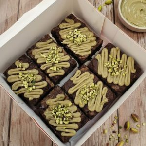 Pistachio Brownies